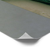 Statuette of Queen Tiye, echtgenote van Amenophis  Poster (Hoek)