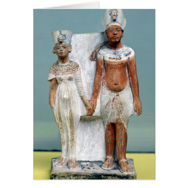 Statuette van Amenophis IV en Nefertiti (Voorkant)