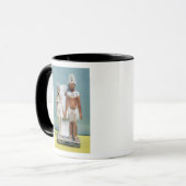 Statuette van Amenophis IV en Nefertiti Mok (Voorkant links)