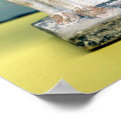 Statuette van Amenophis IV en Nefertiti Poster (Hoek)