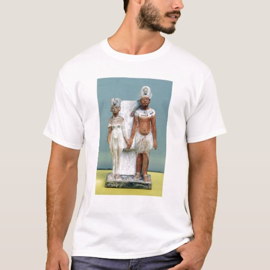 Statuette van Amenophis IV en Nefertiti T-shirt (Voorkant)