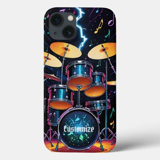 Status Cymbals Drum Set Case-Mate iPhone Case (Achterkant)
