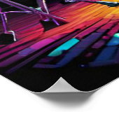 Status Cymbals Drum Set Poster (Hoek)