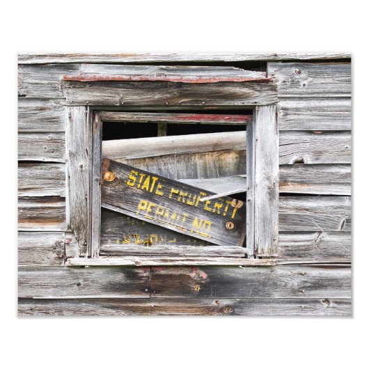 Status-eigendom Foto Afdruk (Voorkant)