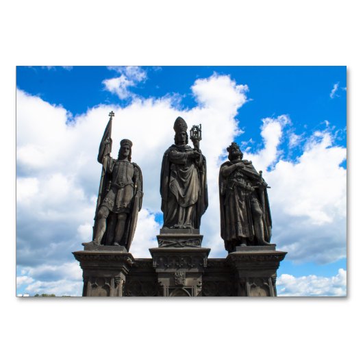 Status in Charles Bridge Kaart (Voorkant)