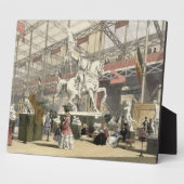 Status in het Belgische deel van de Grote Exhibi Fotoplaat (Zijkant)