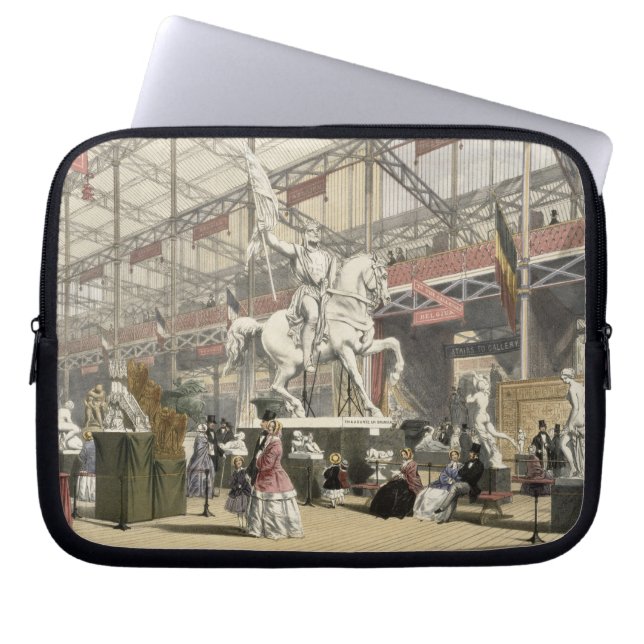 Status in het Belgische deel van de Grote Exhibi Laptop Sleeve (Voorkant)