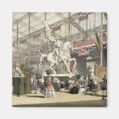 Status in het Belgische deel van de Grote Exhibi Magneet (Voorkant)