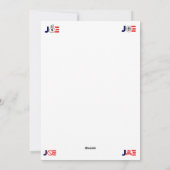 Status Joe Feestdagenkaart (Achterkant)