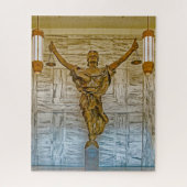 Status of Justice New York. Legpuzzel (Verticaal)