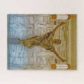 Status of Justice New York. Legpuzzel (Horizontaal)