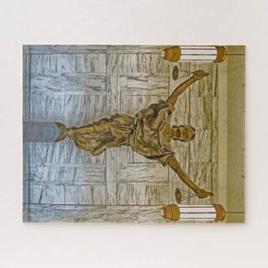 Status of Justice New York. Legpuzzel (Horizontaal)