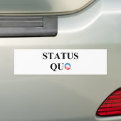 STATUS QUO BUMPERSTICKER (Op auto)