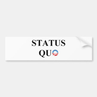 STATUS QUO BUMPERSTICKER