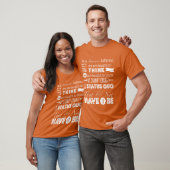 Status Quo Citaat vrienden T-shirt (Unisex)