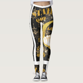 ©STATUS QUO GOLD" Status Collectie© van peafdove© Leggings