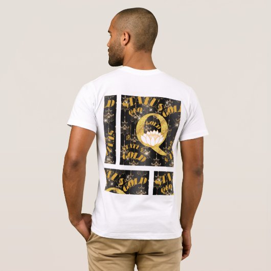 ©STATUS QUO GOLD" Status Collectie© van peafdove© T-shirt (Achterkant volledig)