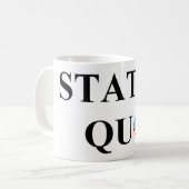 STATUS QUO KOFFIEMOK (Voorkant links)