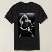 status Quo Rock n Roll Music Poster T-shirt (Design voorkant)