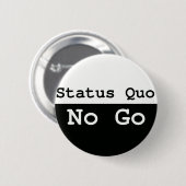Status Quo Ronde Button 5,7 Cm (Voorkant /achterkant)