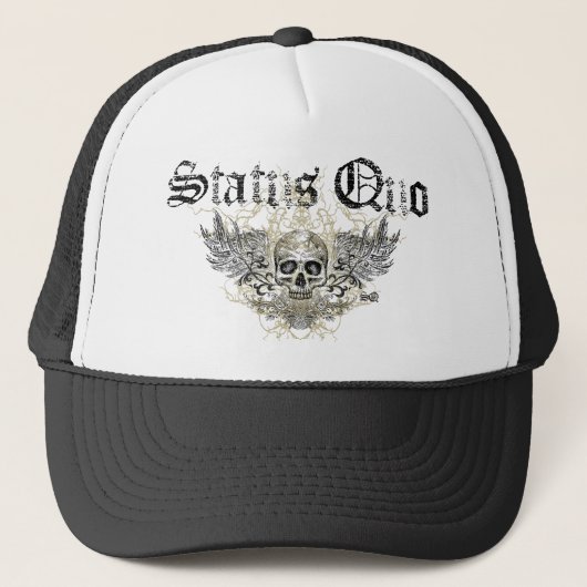 STATUS QUO TRUCKER HAT TRUCKER PET (Voorkant)