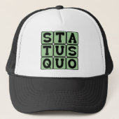 Status Quo, zoals altijd Trucker Pet (Voorkant)