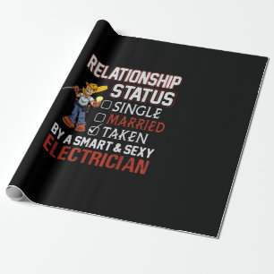 Status relatie - genomen door een cadeau van een e cadeaupapier