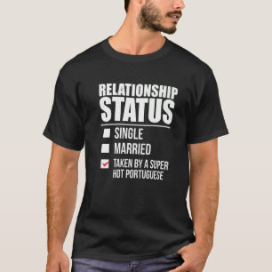 Status relatie op hot Portugal ProSupport T-shirt
