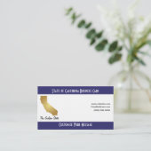 Status van California Business Card Template Visitekaartje (Staand voorkant)