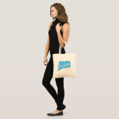 Status van Connecticut-vorm Tote Bag (Voorkant (model))