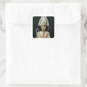 Status van de Cult of Osiris Vierkante Sticker (Tas)