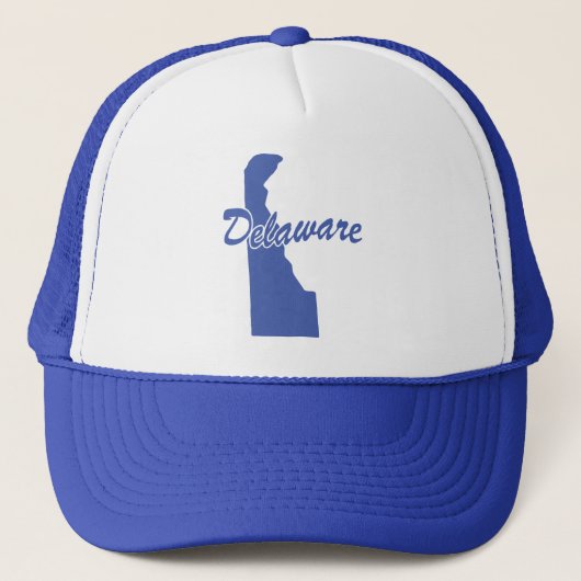 Status van de Delaware-vormtrucker Trucker Pet (Voorkant)
