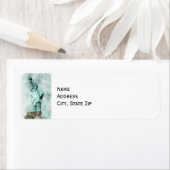 Status van de etiketten van het Adres van de Terug (Insitu)