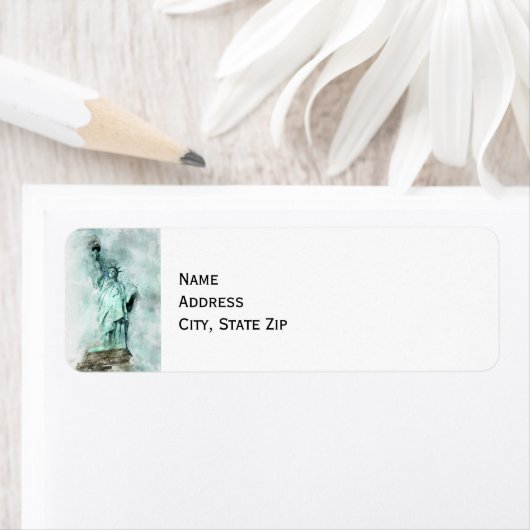 Status van de etiketten van het Adres van de Terug (Insitu)