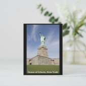 Status van de Vrijheid, New York Briefkaart (Staand voorkant)
