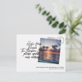 Status van Florida Destination Moving Announcement Uitnodiging Briefkaart (Staand voorkant)