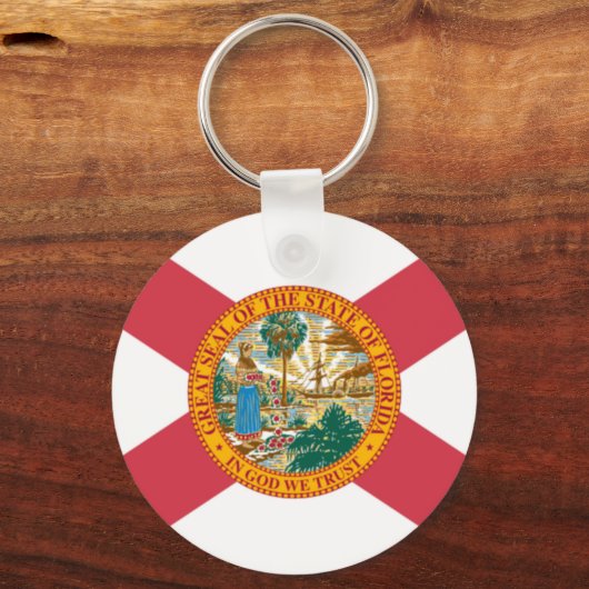 Status van Florida Sleutelhanger (Achterkant)