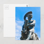 Status van Griekse soldaat in Athene, Griekenland Briefkaart (Voorkant / Achterkant)