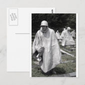 Status van herdenkingsveteranen in de Koreaanse oo Briefkaart (Voorkant / Achterkant)