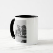 Status van het Bevrijdingshoofd - Park Parijs Mok (Voorkant links)