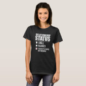 Status van het relatie door de Hot Bosnian Pride B T-shirt (Voorkant volledig)