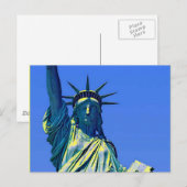 Status van Liberty Post Kaart (Voorkant / Achterkant)