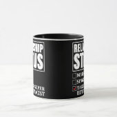 Status van relatie ingenomen door superwarme apoth mok (Midden)