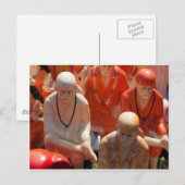 Status van Sai Baba Briefkaart (Voorkant / Achterkant)