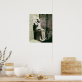 Status van Tuthmosis III Nieuw Koninkrijk Poster (Keuken)