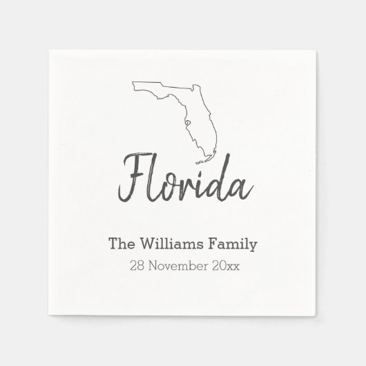 Statuskaart op persoonlijke titel van Florida Fami Servet (Voorkant)