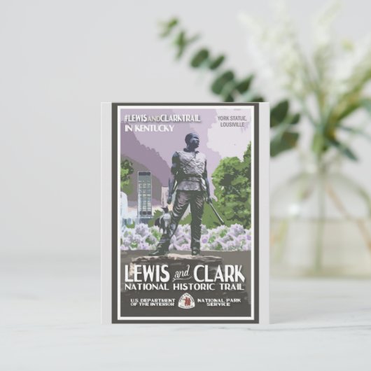 Statusreis in Kentucky York Briefkaart (Staand voorkant)