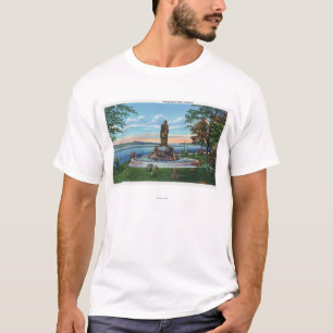 Statusscène in Promenade Park T-shirt