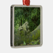 Statussen in het oerapenbos metalen ornament (Rechts)