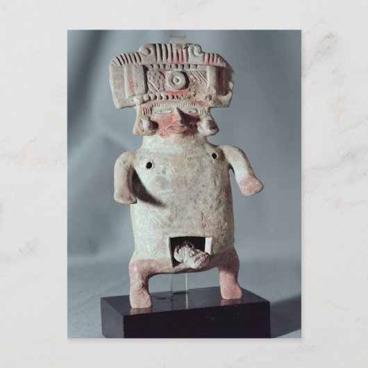 Statutaat van een vrouw die bevallen briefkaart (Voorkant)